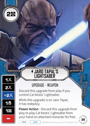 Jaro Tapal's Lightsaber